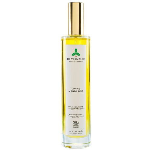 Huile corps et cheveux Divine Mandarine De Vermalle