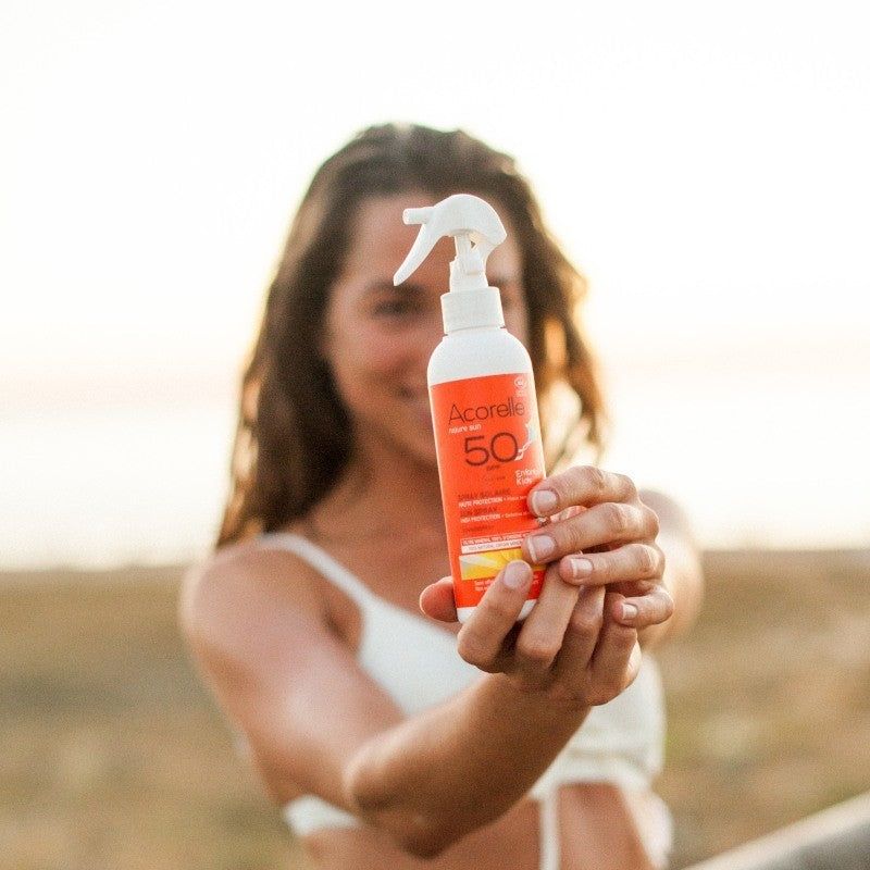 Spray solaire Enfants SPF50 de Acorelle